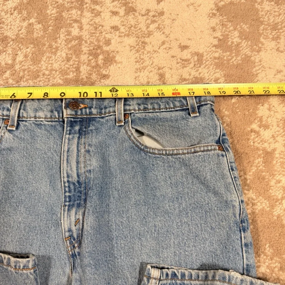 Vintage 90s Levi's 550 Jeans Mens 38x30 Blue Straight Leg Relaxed Fit